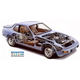 manuel pièces détachées pour porsche 924 1980 à 1988