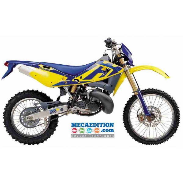 husqvarna wr 250 revue technique 2001 à 2003