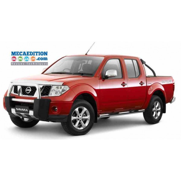 Revue technique et manuel d'atelier pour Nissan Navara d40 2013