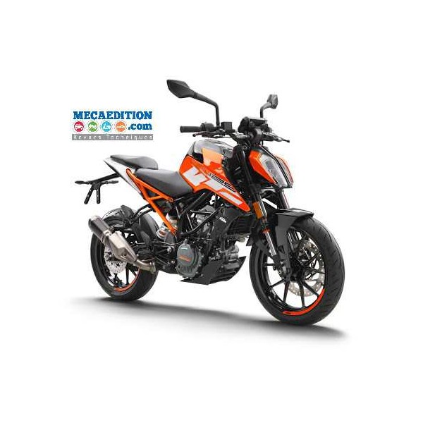 ktm duke 125 et duke 200 revue technique