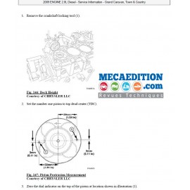 revue technique chrysler grand voyager 2009