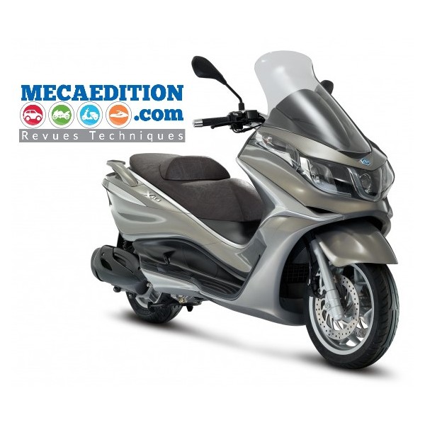 piaggio x10 350ie executive revue technique