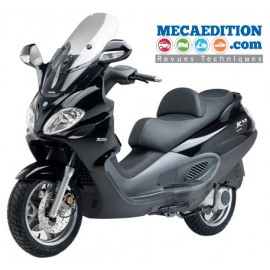 piaggio x9 evolution 125 revue technique