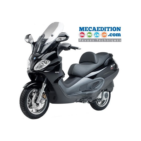 piaggio x9 evolution 125 revue technique