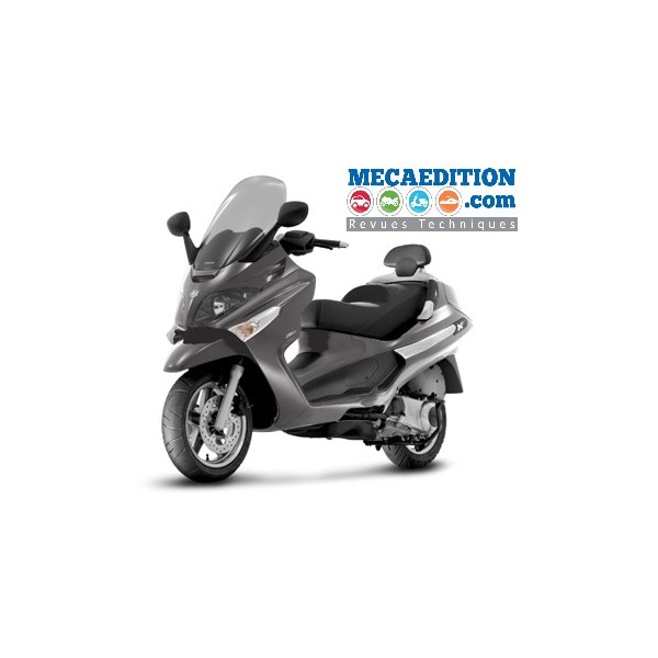 piaggio xevo 125 euro 3 revue technique