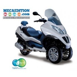 piaggio mp3 300 hybrid revue technique