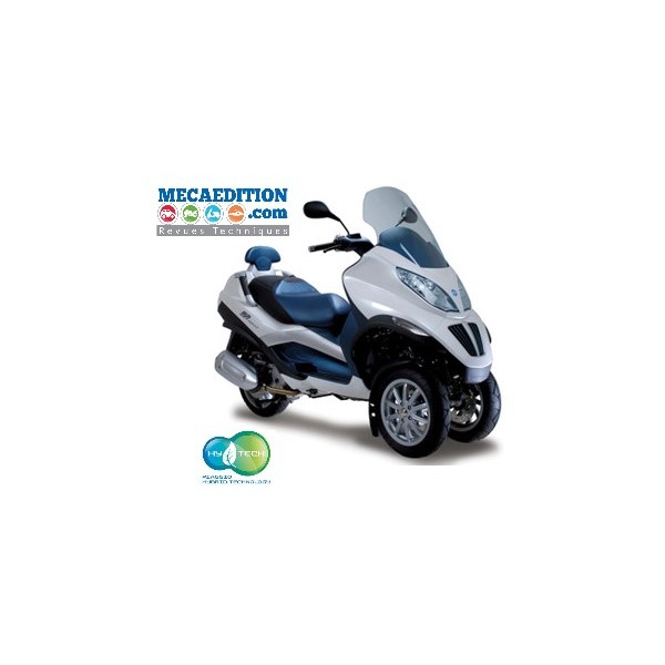 piaggio mp3 300 hybrid revue technique