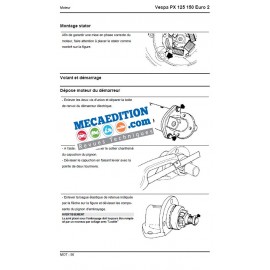 revue technique vespa px 125 euro 2