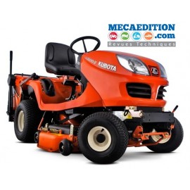 kubota gr1600 ec revue technique tondeuse autoportée