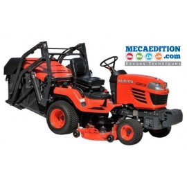 tondeuse kubota g23 hd et g23 ld revue technique