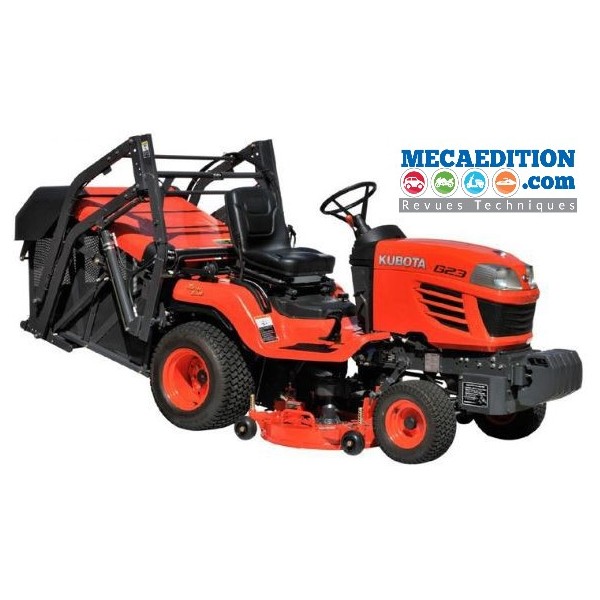 tondeuse kubota g23 hd et g23 ld revue technique