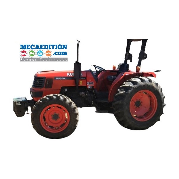kubota m5700 tracteur revue technique