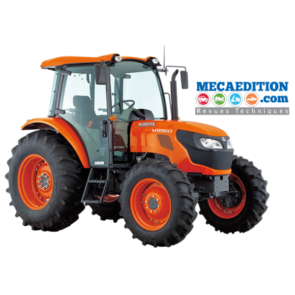 kubota tracteur m9960 revue technique