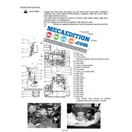 revue technique mini-pelle kubota u10-3 et k008-3