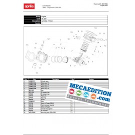 manuel pieces détachées aprilia 1200 caponord