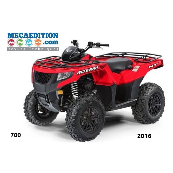 arctic cat alterra 700 xp eps revue technique 2016