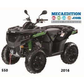 arctic cat 550 2016 revue technique