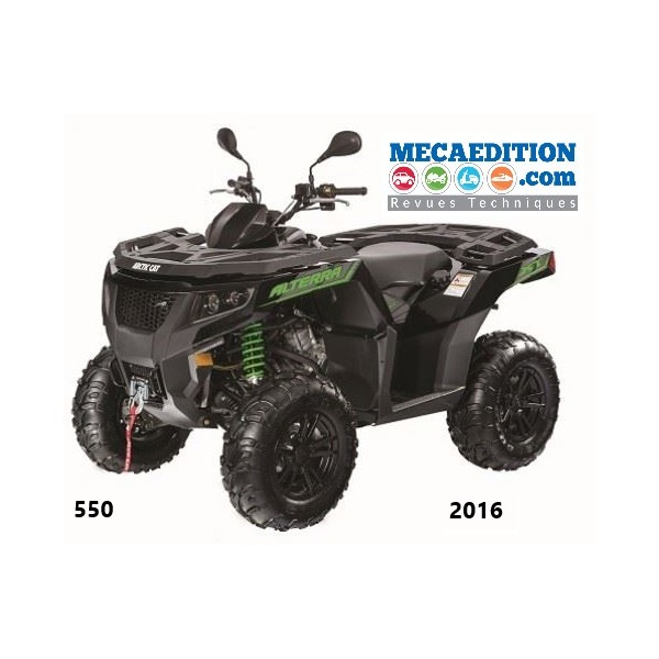 arctic cat 550 2016 revue technique