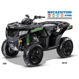 arctic cat 500 xp eps 2016 revue technique