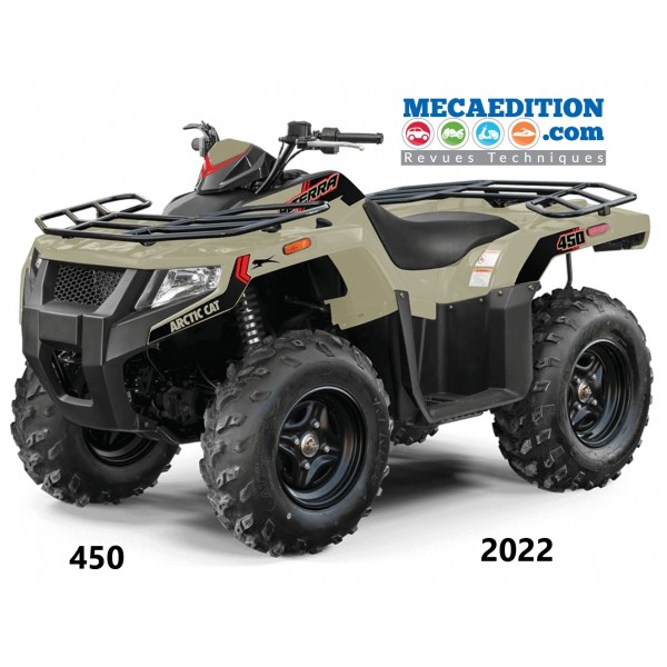 arctic cat 450 2022 revue technique