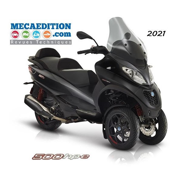 piaggio mp3 500 hpe sport advanced revue technique 2021