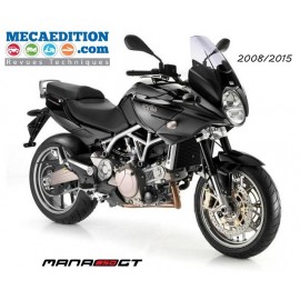 aprilia mana 850 gt abs revue technique de 2008 à 2015