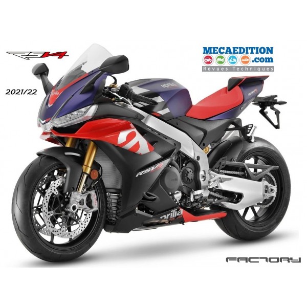 aprilia rsv4 1100 factory revue technique 2021 et 2022