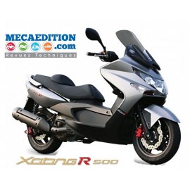 scooter kymco xciting  500 ri revue technique