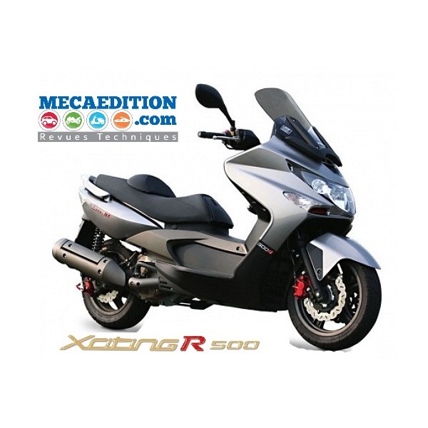 scooter kymco xciting  500 ri revue technique