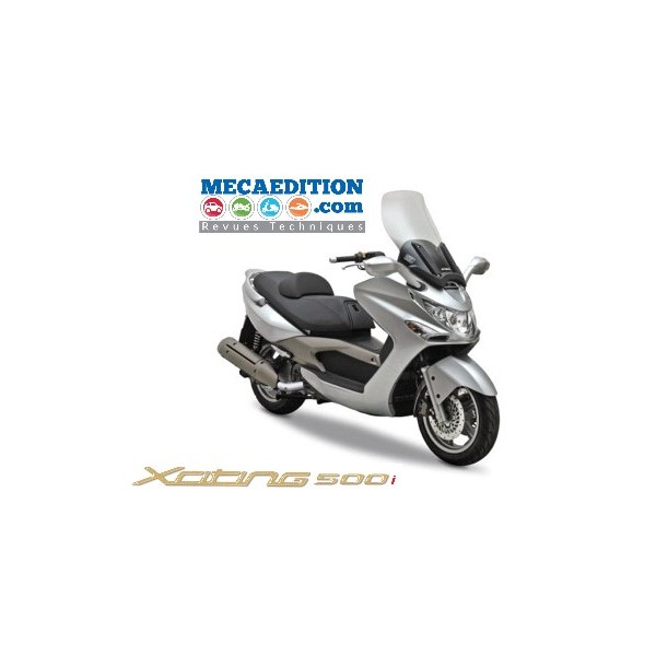 scooter kymco xciting 500 afi revue technique