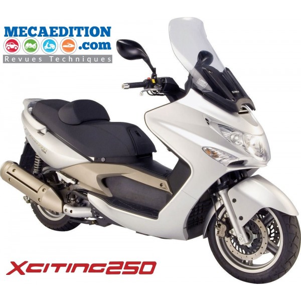 scooter kymco xciting 250 revue technique