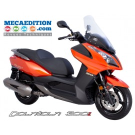 scooter kymco downtown 300i revue technique