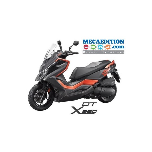 scooter kymco dt x360 350 revue technique