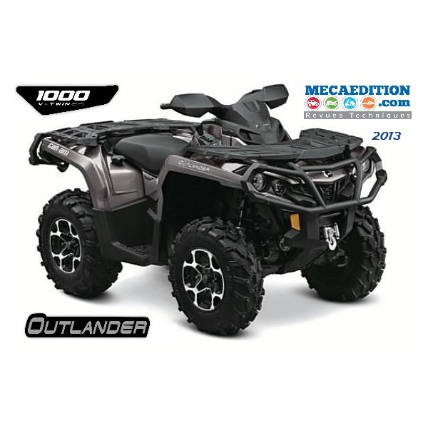 quads can am outlander 1000 revue technique 2013