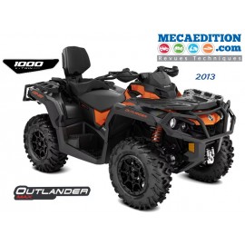 quads can am outlander max 1000 revue technique 2013