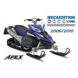 yamaha motoneige apex 1000 revue technique 2006 à 2010