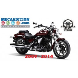 yamaha xvs 950 midnight star revue technique 2009 à 2014