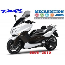 scooter yamaha tmax 500 de 2008 à 2010 revue technique