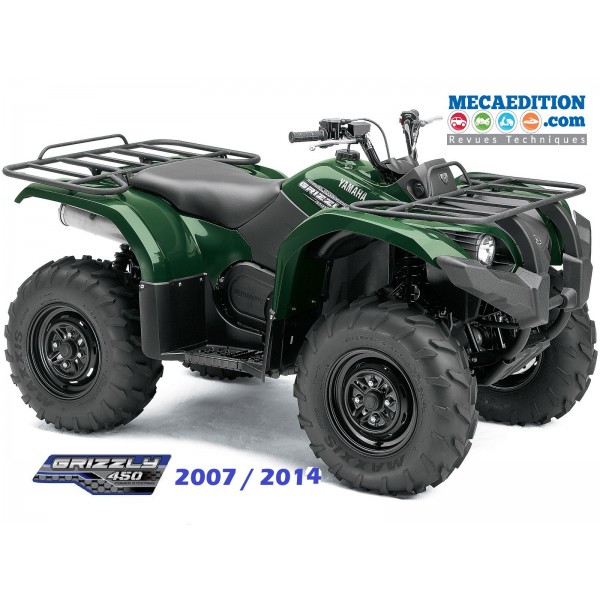 yamaha grizzly 450 eps revue technique 2007 à 2014